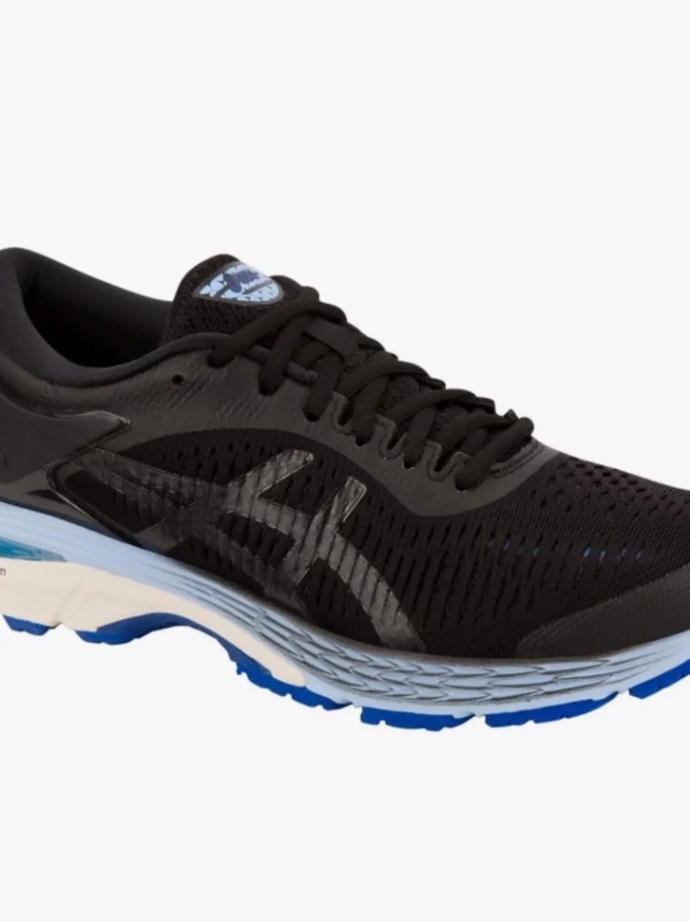 Women’s Asics gel-kayano 25 Black and Blue Running Shoe
